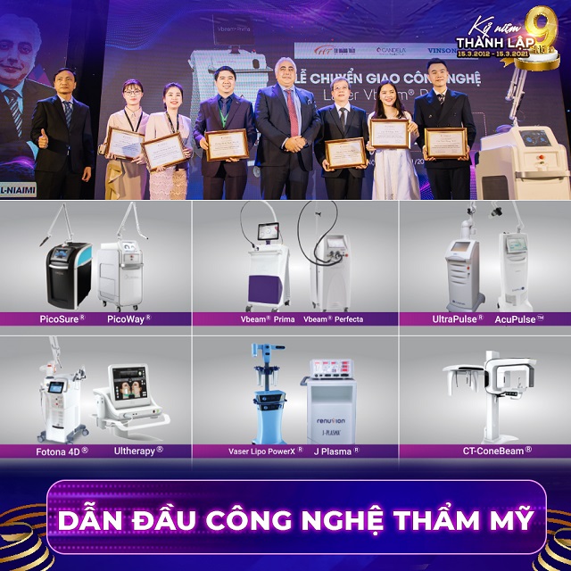 Thẩm mỹ viện Hoàng Tuấn - 9 năm vươn mình